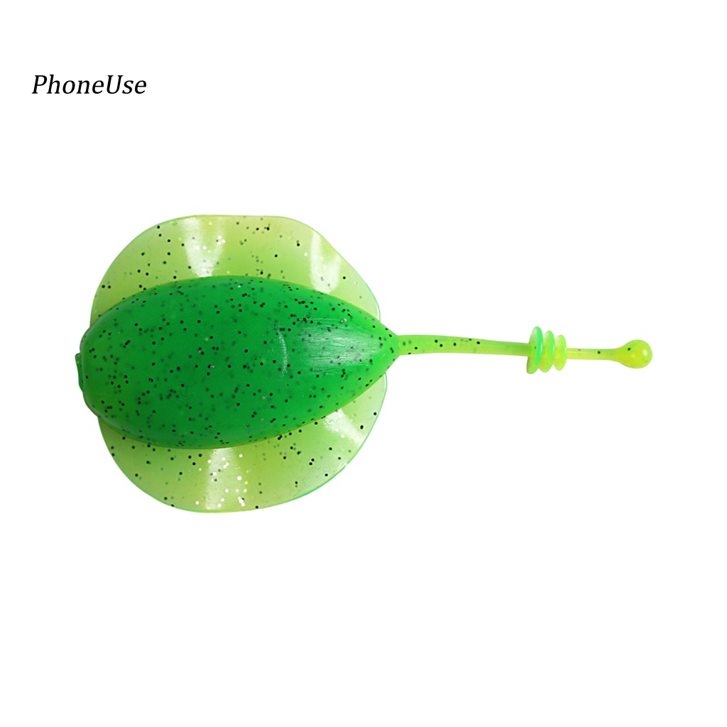 Mồi Câu Cá Giả Hình Chữ T Bằng Silicon PU 9cm / 13.8g Màu Sắc Tươi Sáng Đính Sequin Phát Sáng Co Giãn Thông Dụng Dành Cho Hoạt Động