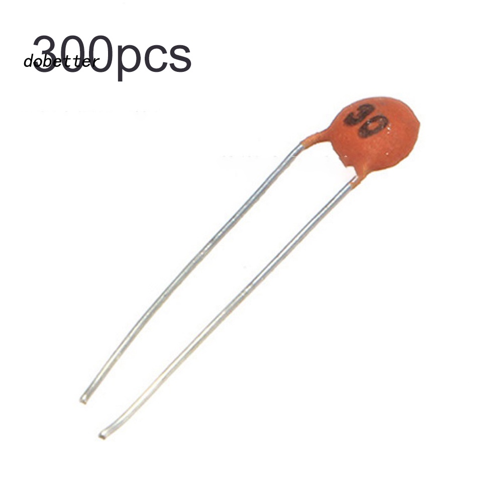Set 300 Tụ Điện Gốm 30 Giá Trị Linh Kiện Điện Tử DIY
