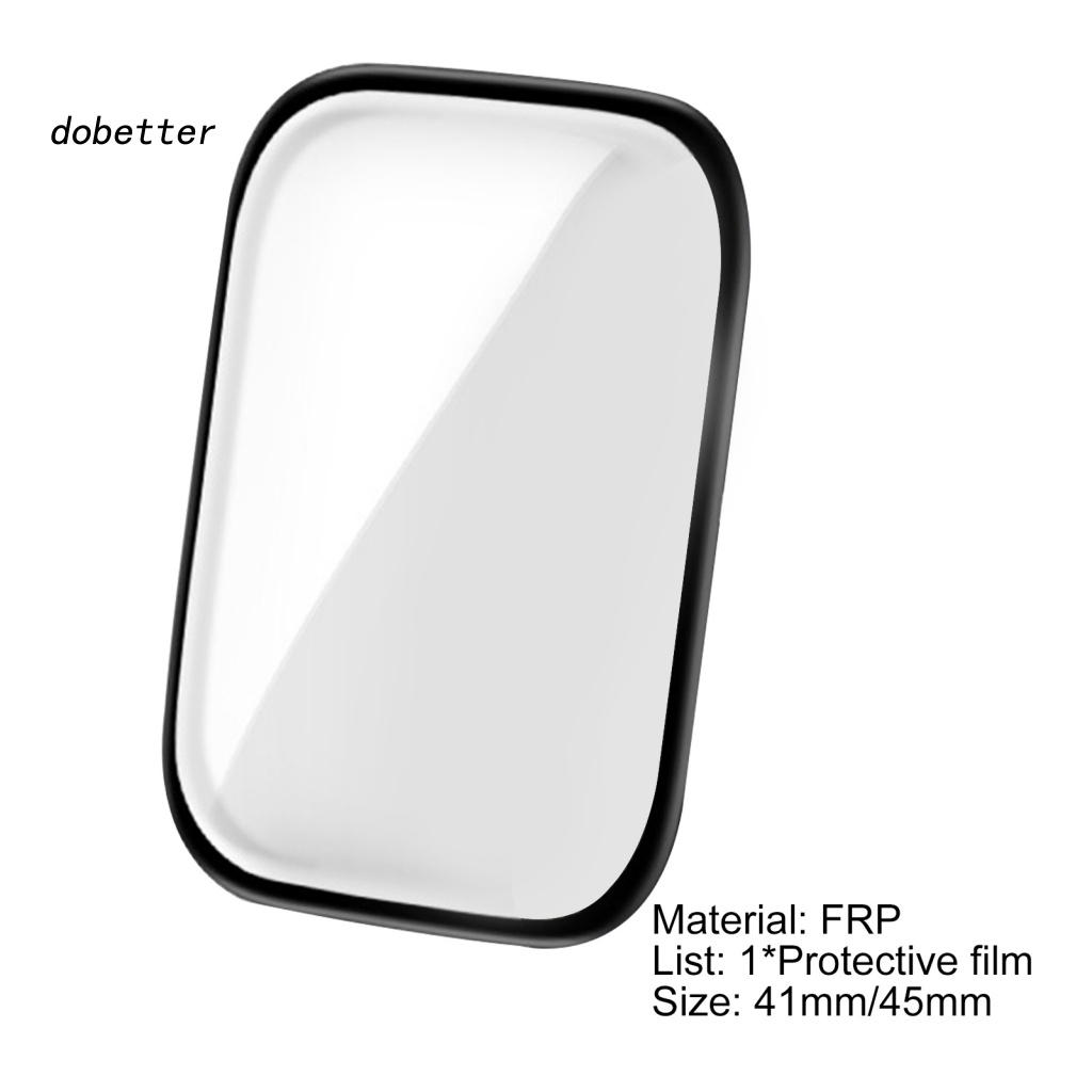 Miếng Dán Màn Hình Cong 3D Siêu Mỏng Bảo Vệ Chống Trầy Cho Đồng Hồ Thông Minh iWatch 7 41mm / 45mm