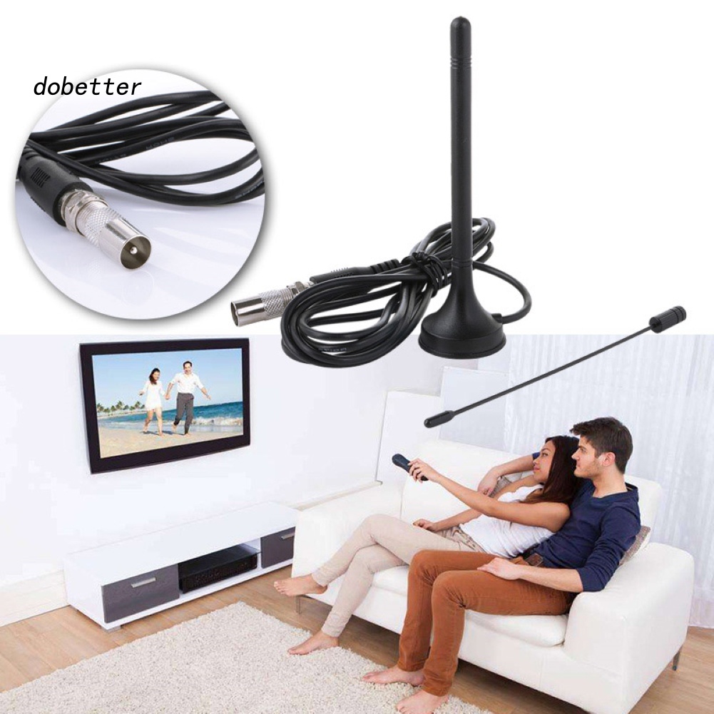 Ăng Ten TV Kỹ Thuật Số HD Dạng Đứng Có Giác Hút