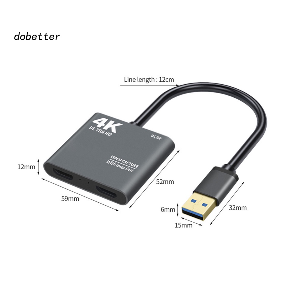 Thẻ Ghi Hình Trực Tiếp HDMI-compatible Sang USB Độ Phân Giải Cao
