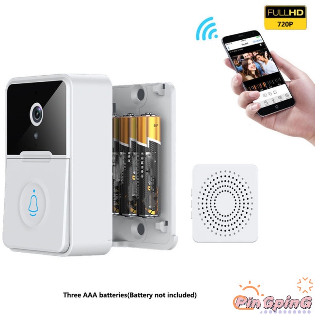 Chuông Cửa Có Camera Thông Minh X3 Kết Nối Không Dây