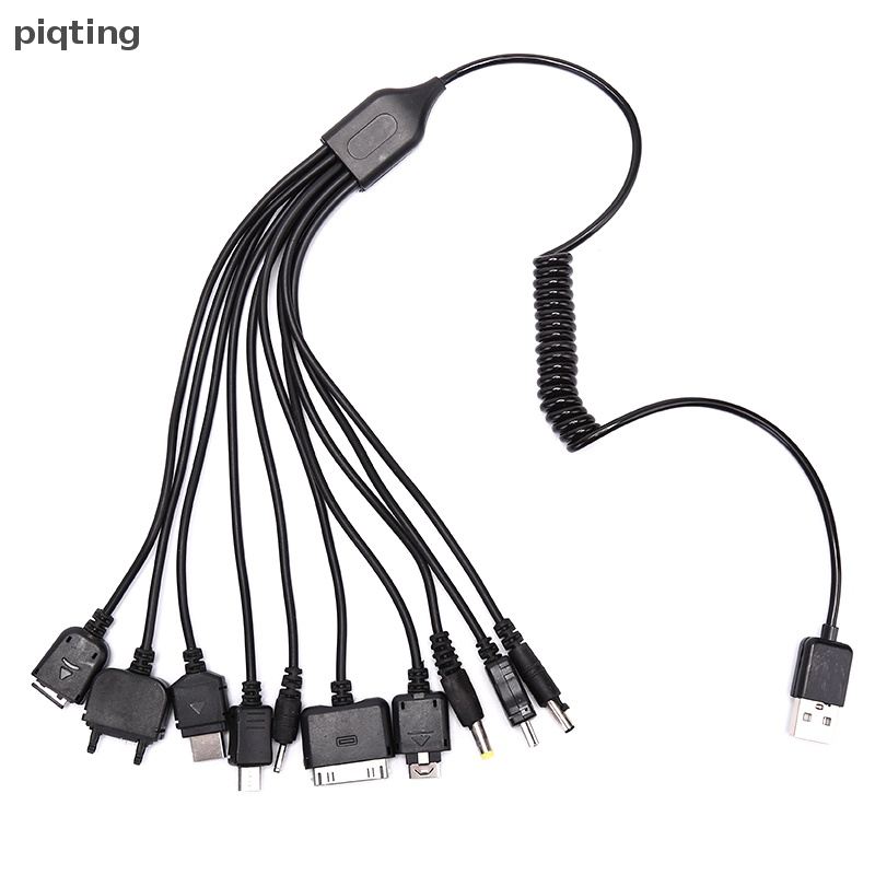 Dây Cáp Sạc USB Đa Năng 10 Trong 1 Cho Điện Thoại Di Động
