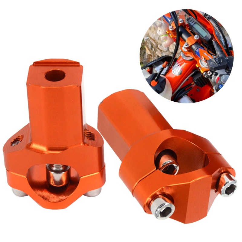 Phụ Kiện Nâng Tay Lái Xe Máy Bằng Hợp Kim Nhôm Bền Bỉ 11 / 8 &quot;28mm