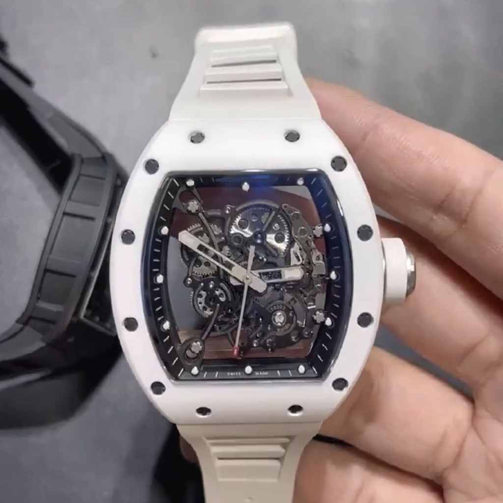 Đồng Hồ Cơ RM Miller Tourbillon Phong Cách Hàn Quốc Cho Nam