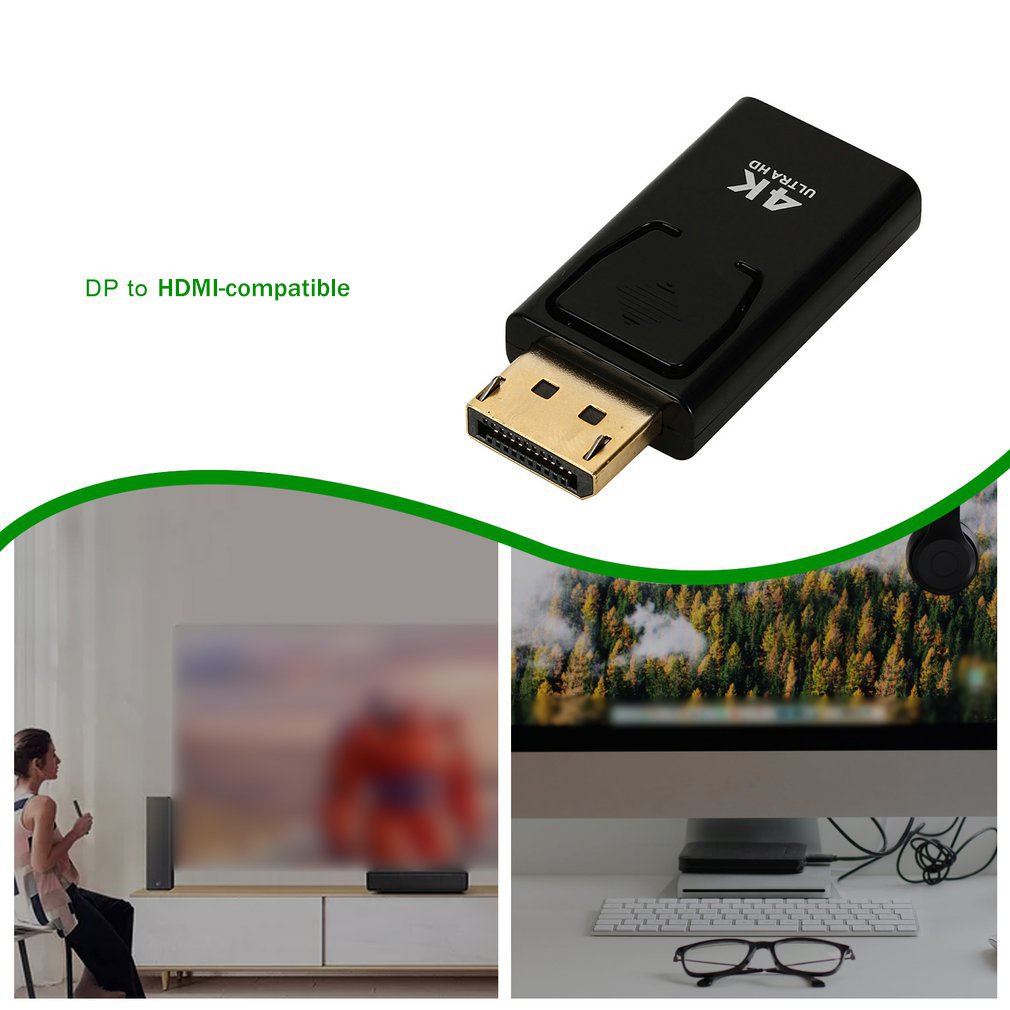 Dp To Hdmi-Compatible 4K Adapter Displayport Revolution Female [Q/10]