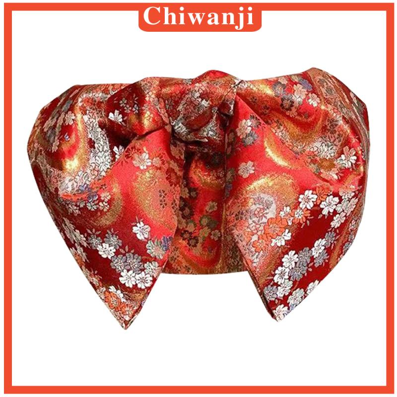 Thắt Lưng Kimono Họa Tiết Hoa Phong Cách Nhật Bản Cho Nữ