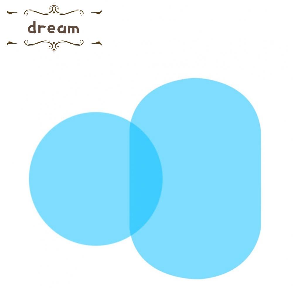 【DREAMLIFE】Rearview Mirror Protective Film Decor Mirror Film PET Protective Brand New