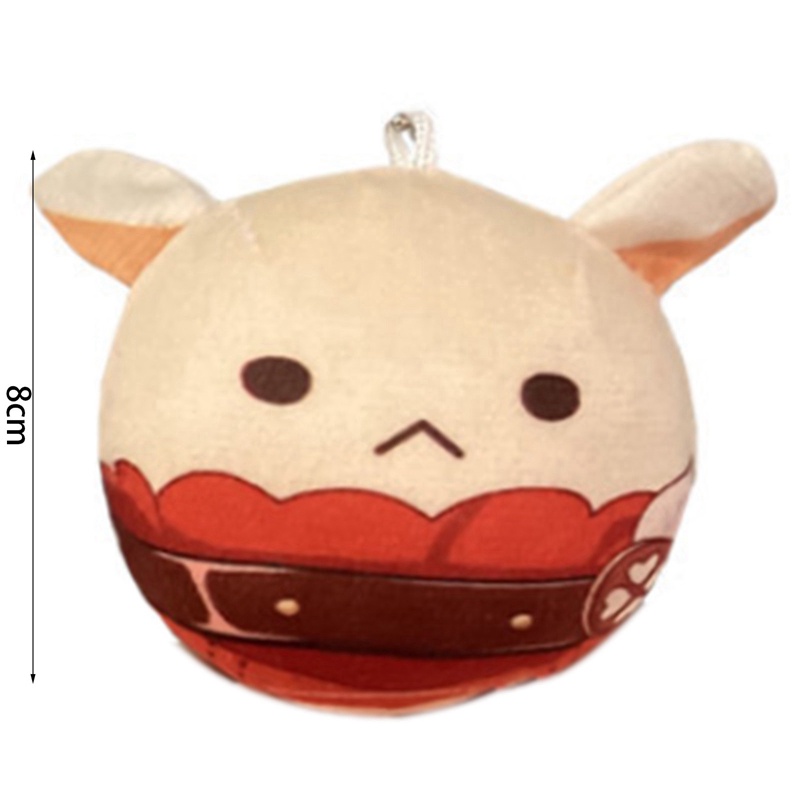 Gối Nhồi Bông Hình Nhân Vật Hoạt Hình Klee Bomb Dango Dễ Thương