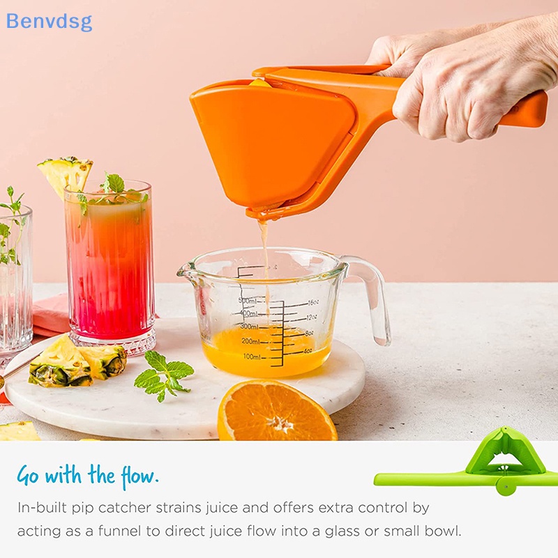 Benvdsg &gt; Dụng Cụ Ép Nước Chanh Thủ Công Dạng Gấp Phẳng Tiết Kiệm Không Gian Tốt
