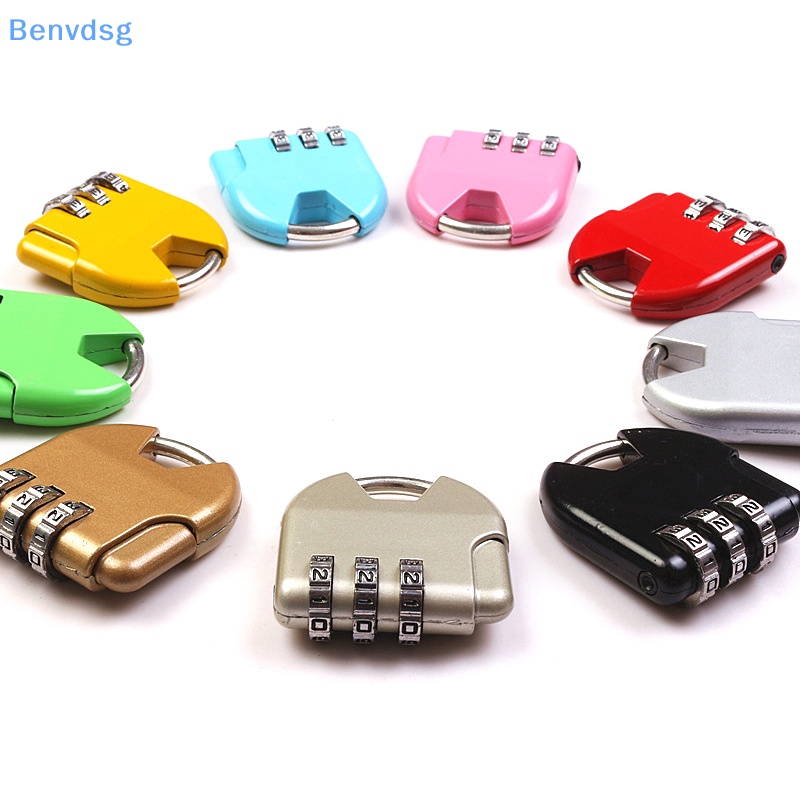 Ổ Khóa Mật Khẩu Mini Nhiều Màu Sắc Tiện Dụng