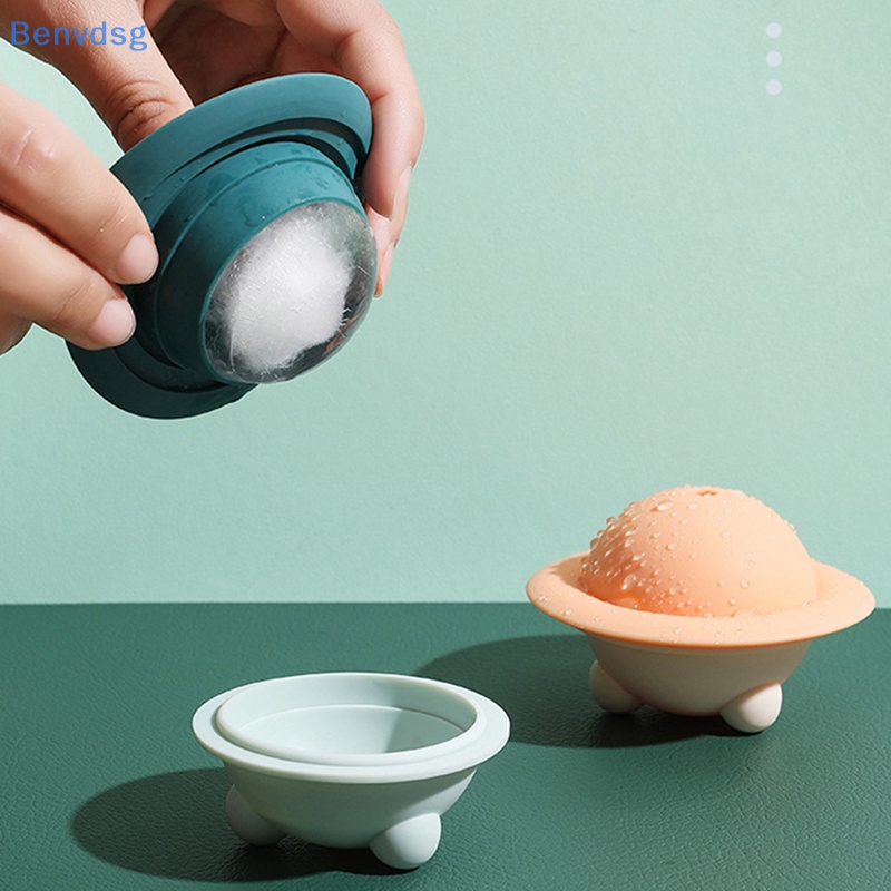 Khuôn Làm Đá Hình Tròn Bằng Silicone Có Thể Tái Sử Dụng