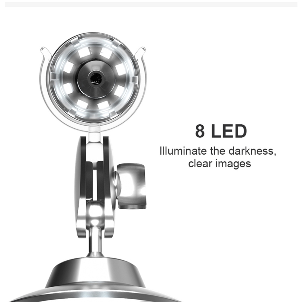 Camera Nội Soi Kỹ Thuật Số HD 1000X Kết Nối WIFI Với 8 Đèn LED Với Giá Đỡ Kim Loại Cho Da / Trang Sức / Da Đầu