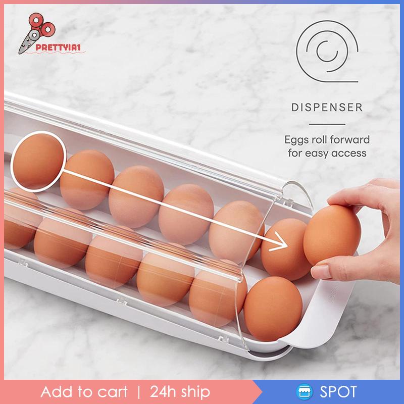 1 Hộp Đựng Trứng Trong Suốt Mang Đi Cắm Trại Tiện Dụng