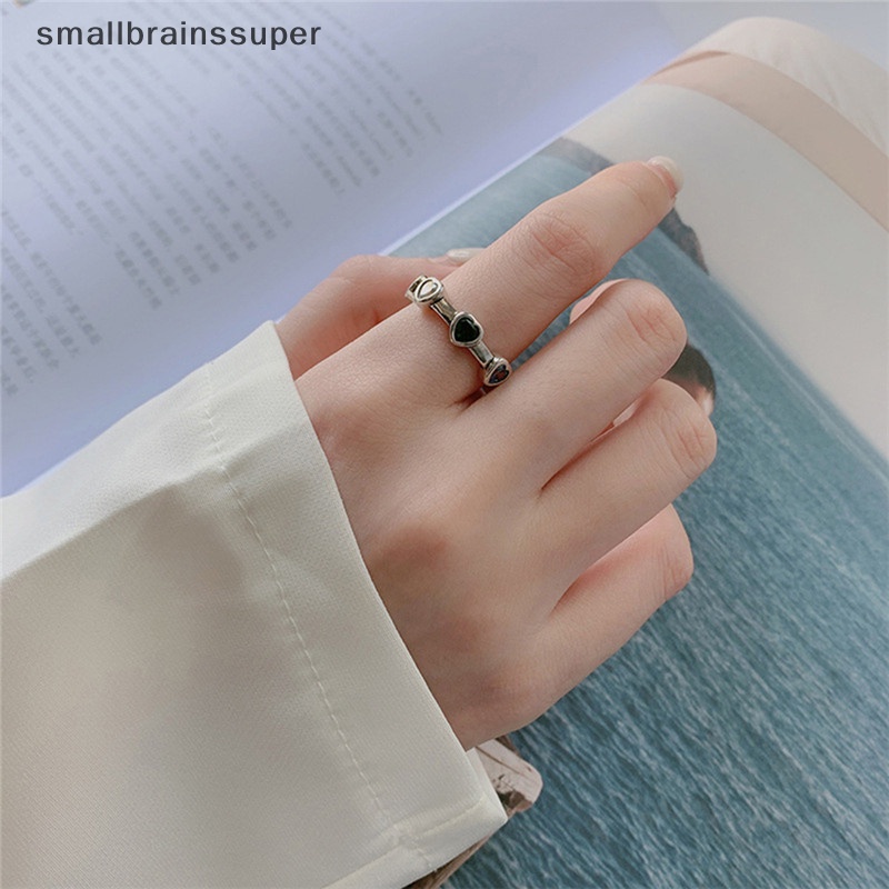 Nhẫn Hở Họa Tiết Trái Tim Phong Cách Retro Thời Trang Cho Nữ