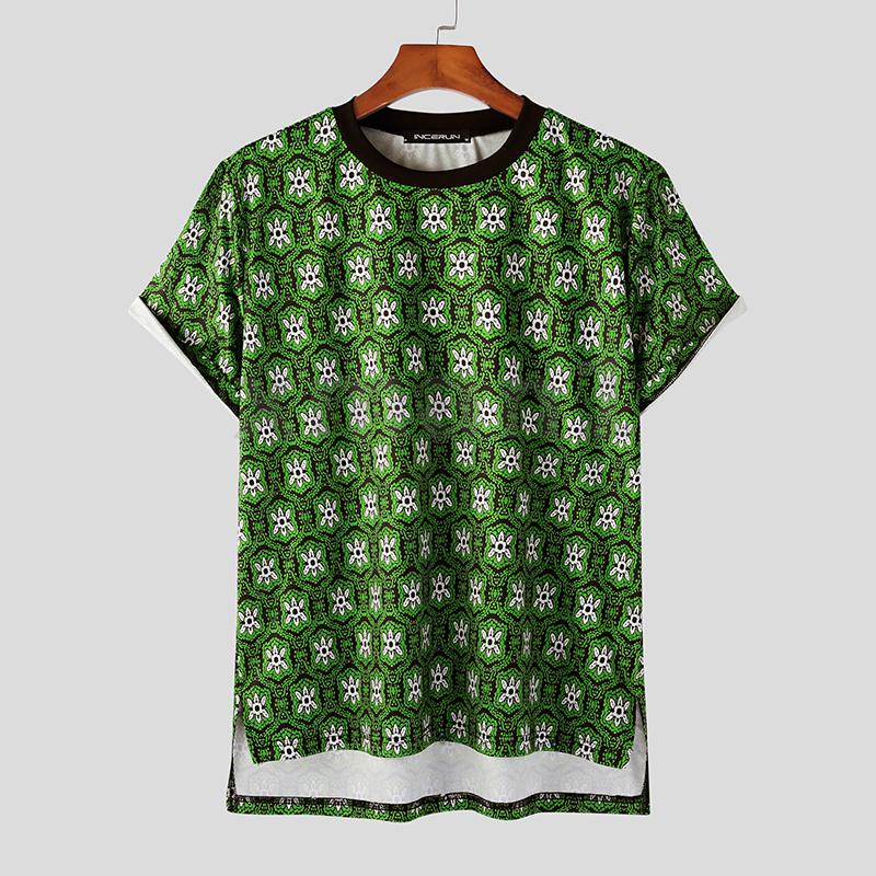 Áo Thun Tay Ngắn In Họa Tiết Độc Đáo Phong Cách Hàn Quốc Thời Trang Cao Cấp Cho Nam