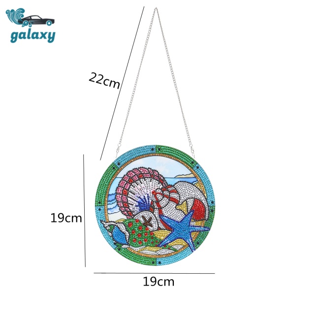 Galaxy Bộ Tranh Đính Đá 5d Tự Làm Hình Sao Biển Treo Tường Trang Trí Nhà Cửa Giảm Áp Lực