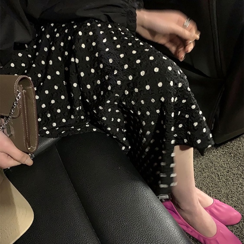 Chân Váy Chữ A Lưng Cao Xếp Ly Thời Trang Xuân Hè Phong Cách Hàn Quốc Cho Nữ