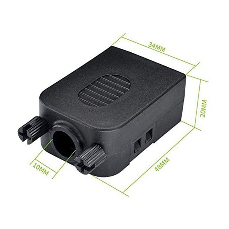 Db9 Đầu nối không hàn RS232 D-SUB Nối tiếp đến đầu cuối cổng 9 chân Bộ chuyển đổi nam nữ có vỏ (1Pcs-Male '1Pcs-Female)