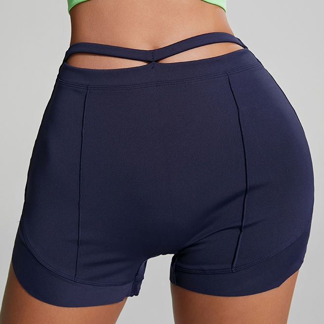 Quần Short Thể Thao Lưng Cao Dáng Ôm Nhanh Khô Thời Trang Cho Nữ