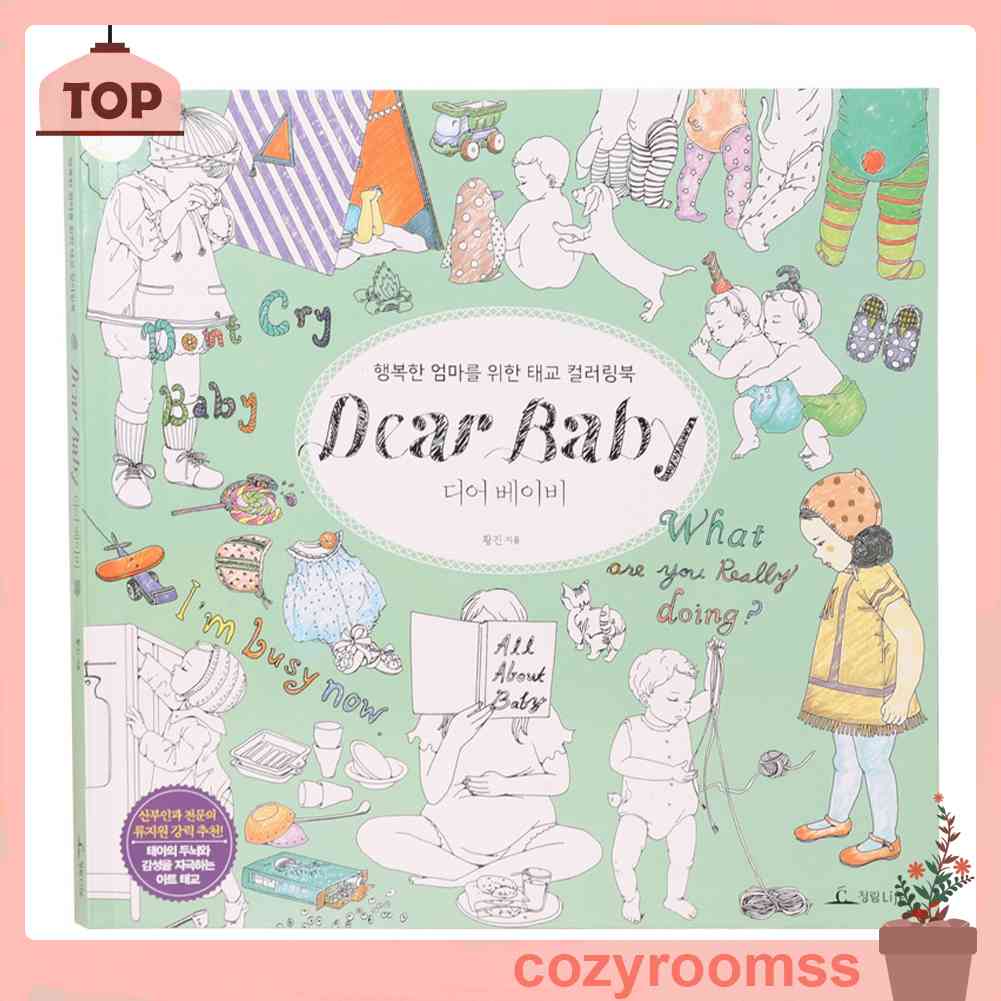 Sách Vẽ Tranh DIY Chống Áp Lực Dành Cho Trẻ Em Và Người Lớn