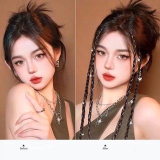 Set 2 Bím Tóc Giả Thắt Bím Cho Bé