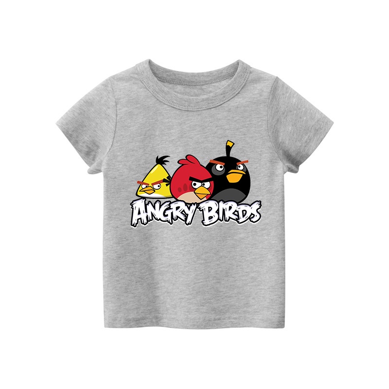 Áo thun trẻ em ANGRY BRIDS 2, 8 màu áo, đầy đủ size có big size, MÀU KHÁC NHẮN TIN SHOP
