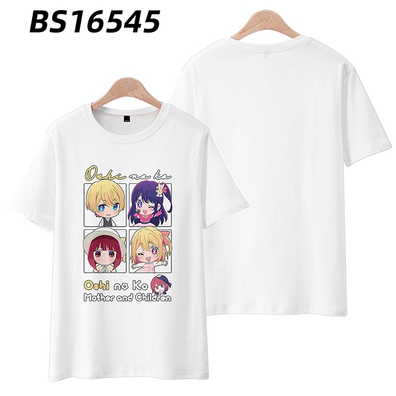 Áo Thun Tay Ngắn Hóa Trang Ai Hoshino Ruby Phong Cách Harajuku Thời Trang Cho Nam Và Nữ