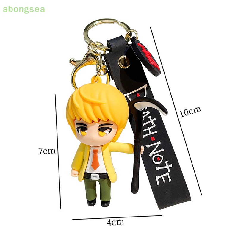 Móc Khóa Silicon Hình Nhân Vật Anime DEATH NOTE