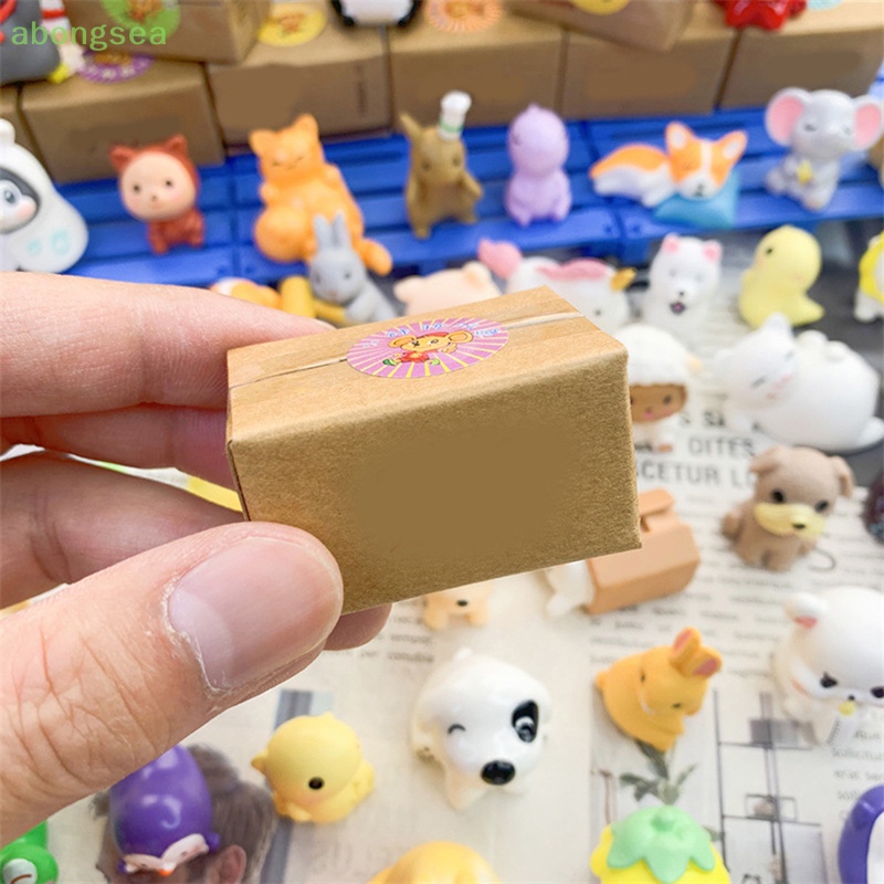 2 Hộp Carton Mini Tỷ Lệ 1 / 12 Cho Nhà Búp Bê