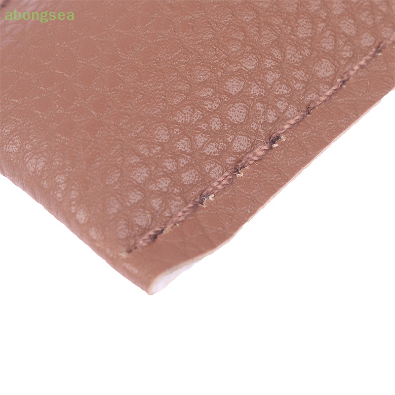 Abongsea Túi Rỗng Đựng Nhíp Gắn Lông Mi Giả Bằng Da PU An Toàn