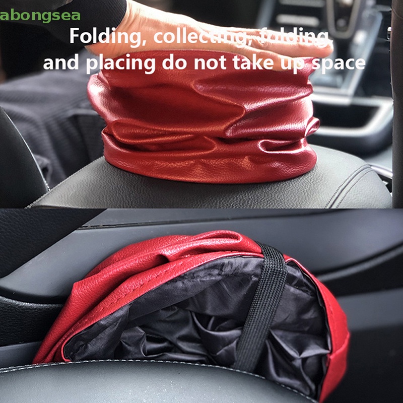 Thùng Đựng Rác Chống Thấm Nước Có Thể Gấp Lại Tiện Dụng Cho Xe Hơi