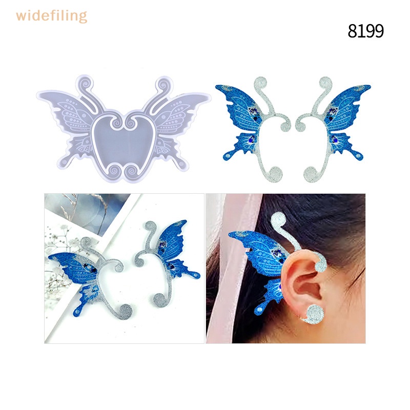 Khuôn Silicone Tạo Hình Cánh Bướm Làm Đồ Trang Sức DIY