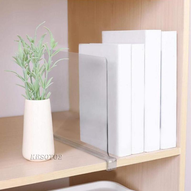 Khay Đựng Đồ Dùng Chia Ngăn Bằng Acrylic Trong Suốt Tiện Dụng Cho Nhà Bếp / Phòng Ngủ 2