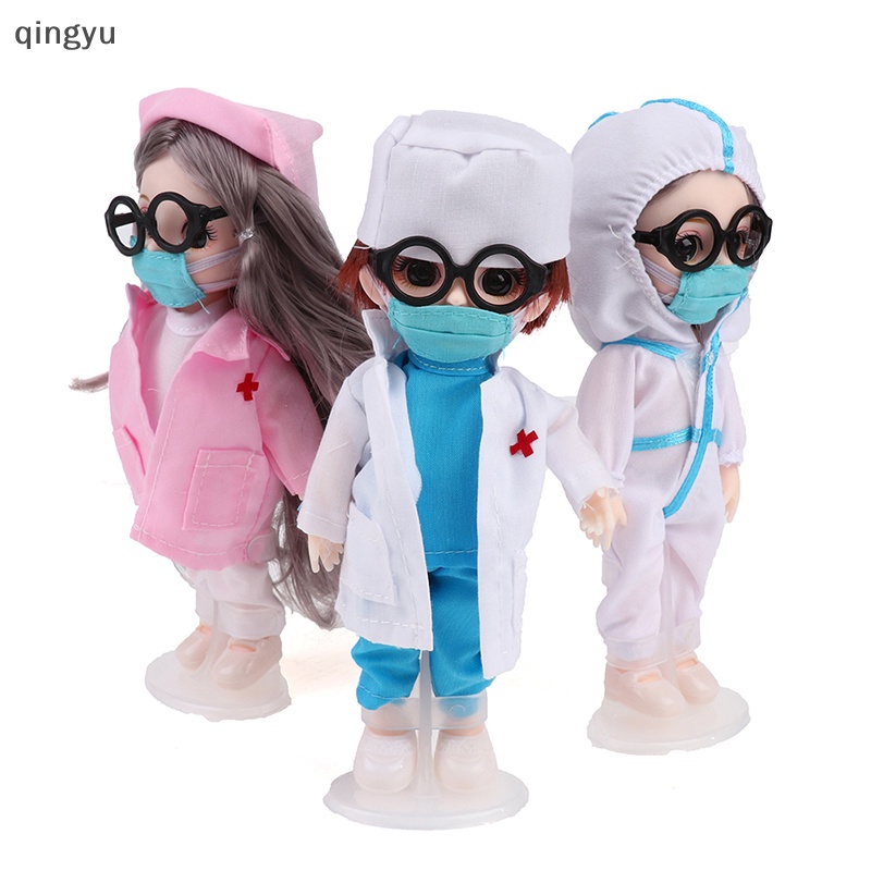 Bộ Đồ Bảo Vệ Búp Bê 17cm Xinh Xắn