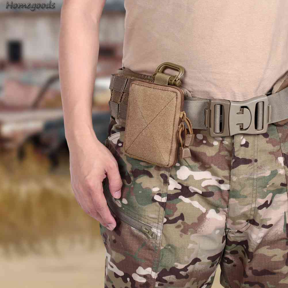 Túi Đựng Dụng Cụ EDC Có Khóa Kéo Tiện Dụng Khi Đi Cắm Trại / Săn Bắn