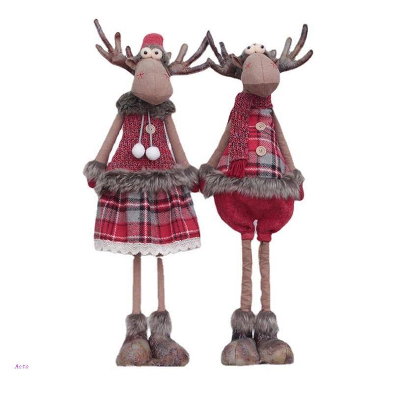 Tuần Lộc Nhồi Bông Trang Trí Giáng Sinh