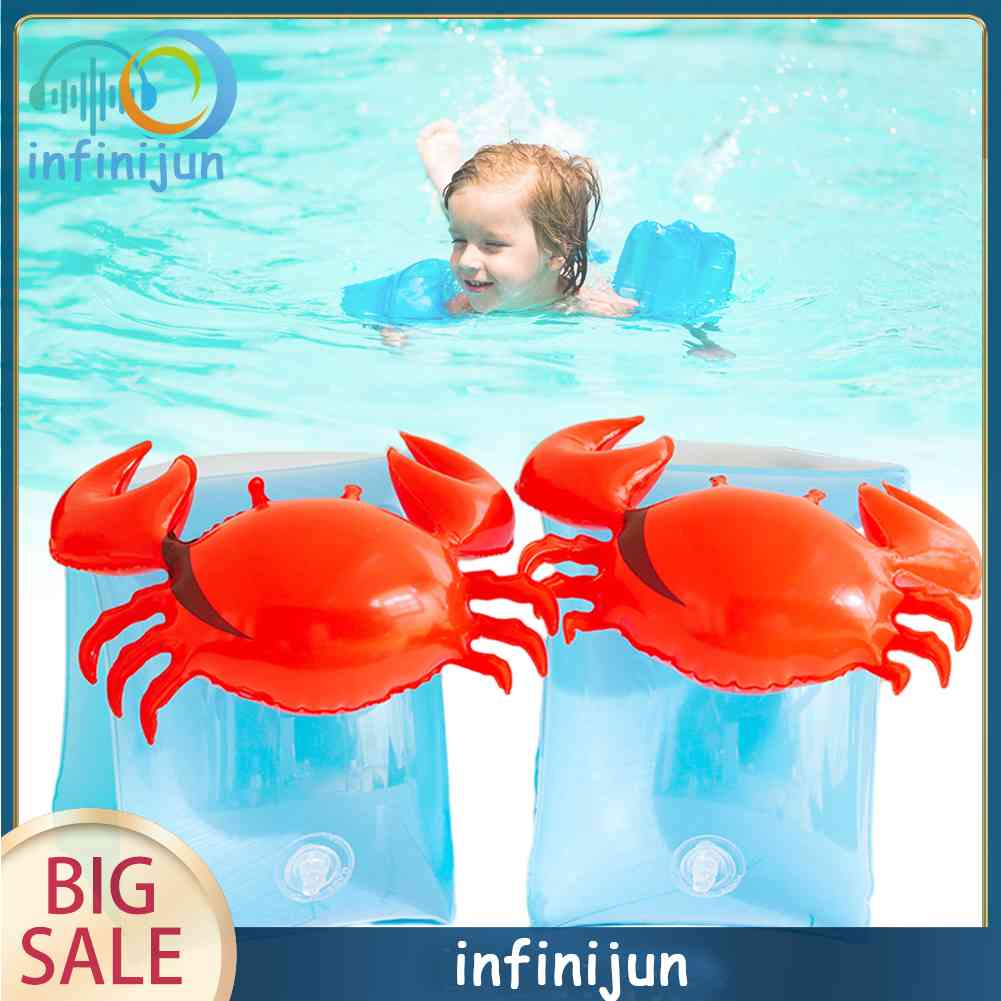 Phao Bơi Đeo Cánh Tay Bằng PVC Chống Mòn An Toàn Cho Trẻ Em