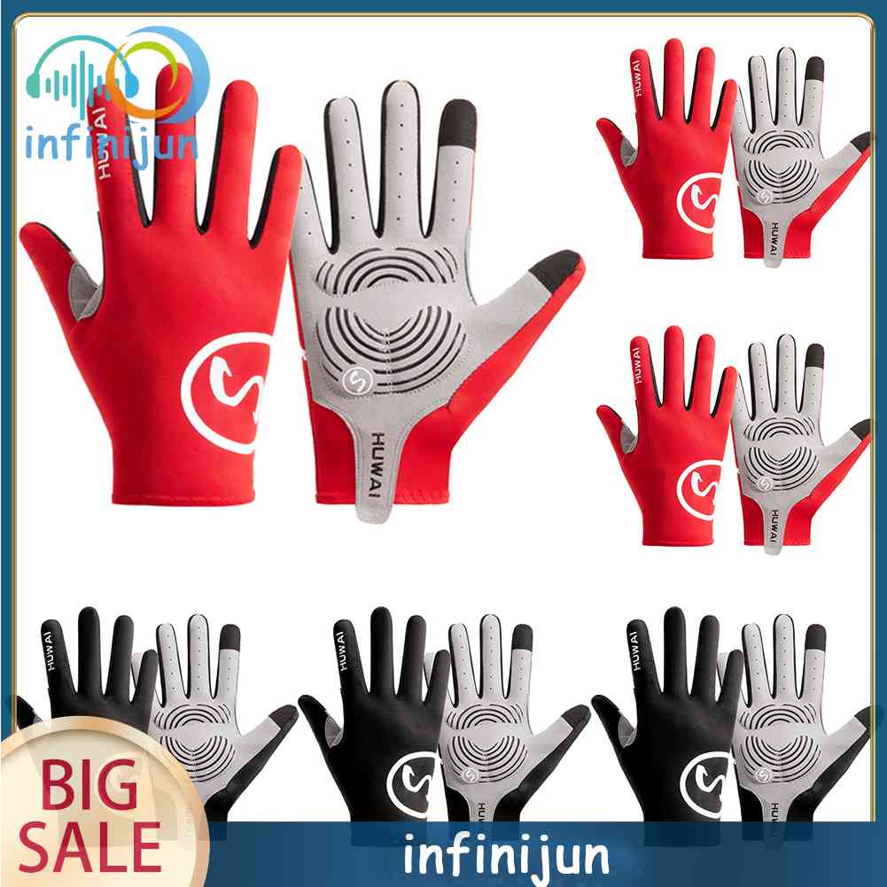 Găng Tay Lái Xe Đạp Chống Trượt Thoáng Khí Dành Cho Nam Và Nữ