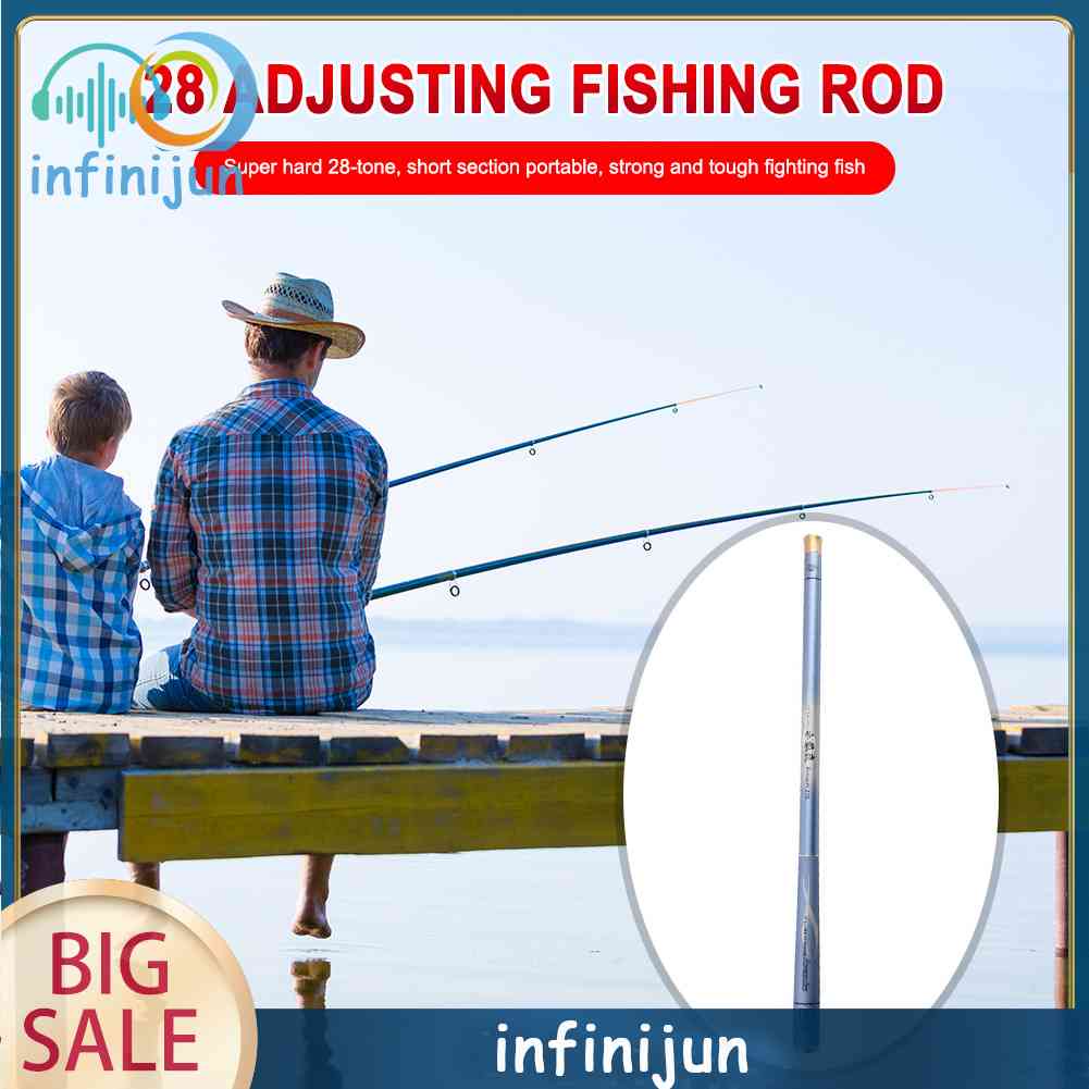 Cần Câu Cá 28 Khớp Có Thể Điều Chỉnh