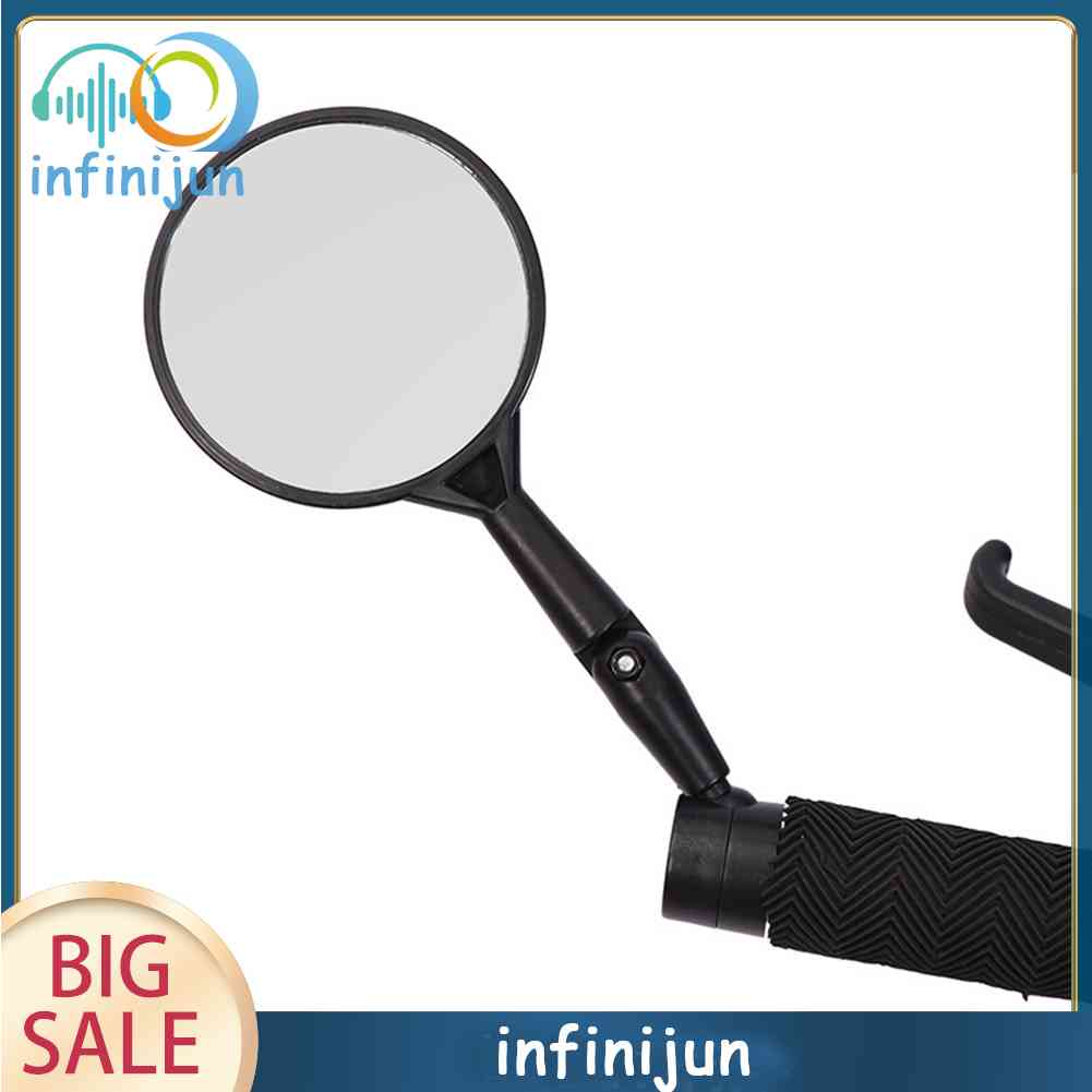 Gương Chiếu Hậu Góc Rộng Dễ Điều Chỉnh Gắn Tay Lái Xe Đạp Địa Hình MTB