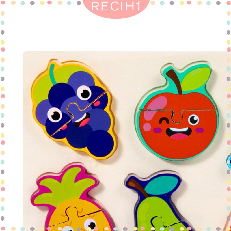 Bộ Đồ Chơi Xếp Hình Bằng Gỗ Dành Cho Bé 3-5 Tuổi 2-4 Tuổi