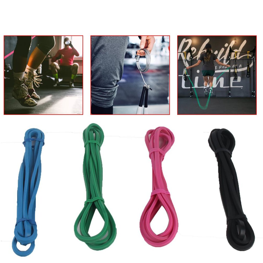Elastic Band Fitness Resistance Latex Pull Rope Strength Training Tensioner Ring [Q/15]