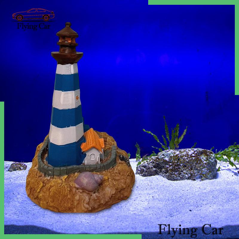 Mô Hình Ngọn Hải Đăng Địa Trung Hải [Lzdjfmy2] Trang Trí Nhà Cửa