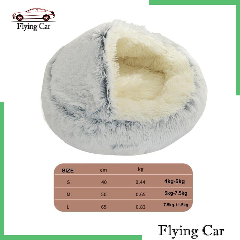 Giường Ngủ Tròn Mềm Mại Cho Thú Cưng Cỡ Nhỏ Lzdjfmy2