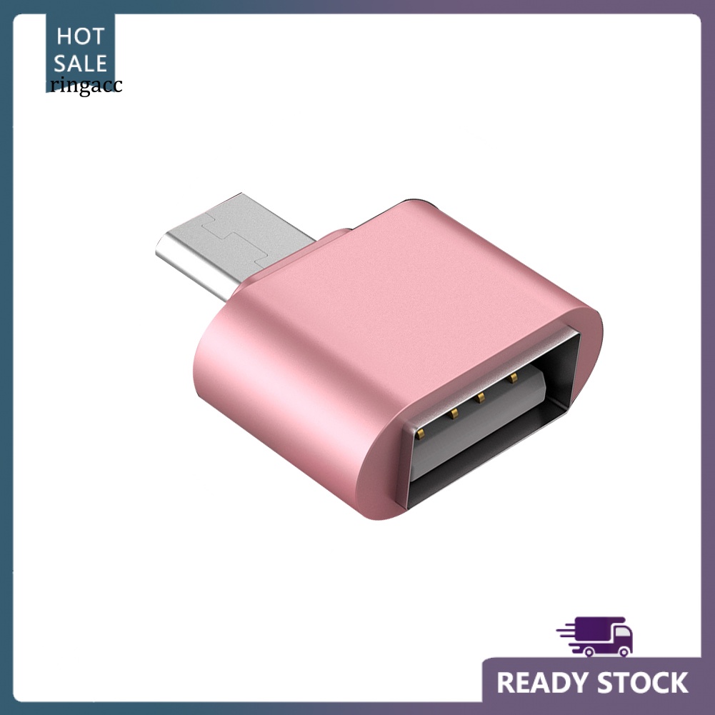 Đầu Nối Chuyển Đổi RGA Micro Sang USB 2.0 OTG Cho Điện Thoại Android