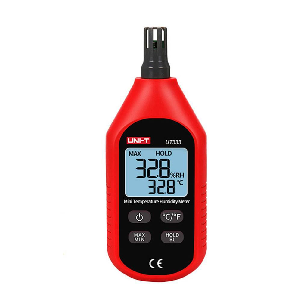 Nhiệt Kế UT333 Có Màn Hình LCD Hiển Thị Nhiệt Độ Và Độ Ẩm Tiện Dụng