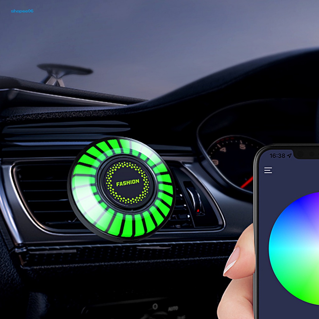 1 Bộ Lọ Tinh Dầu Thơm Có Đèn Dùng Trang Trí Nội Thất Xe Hơi