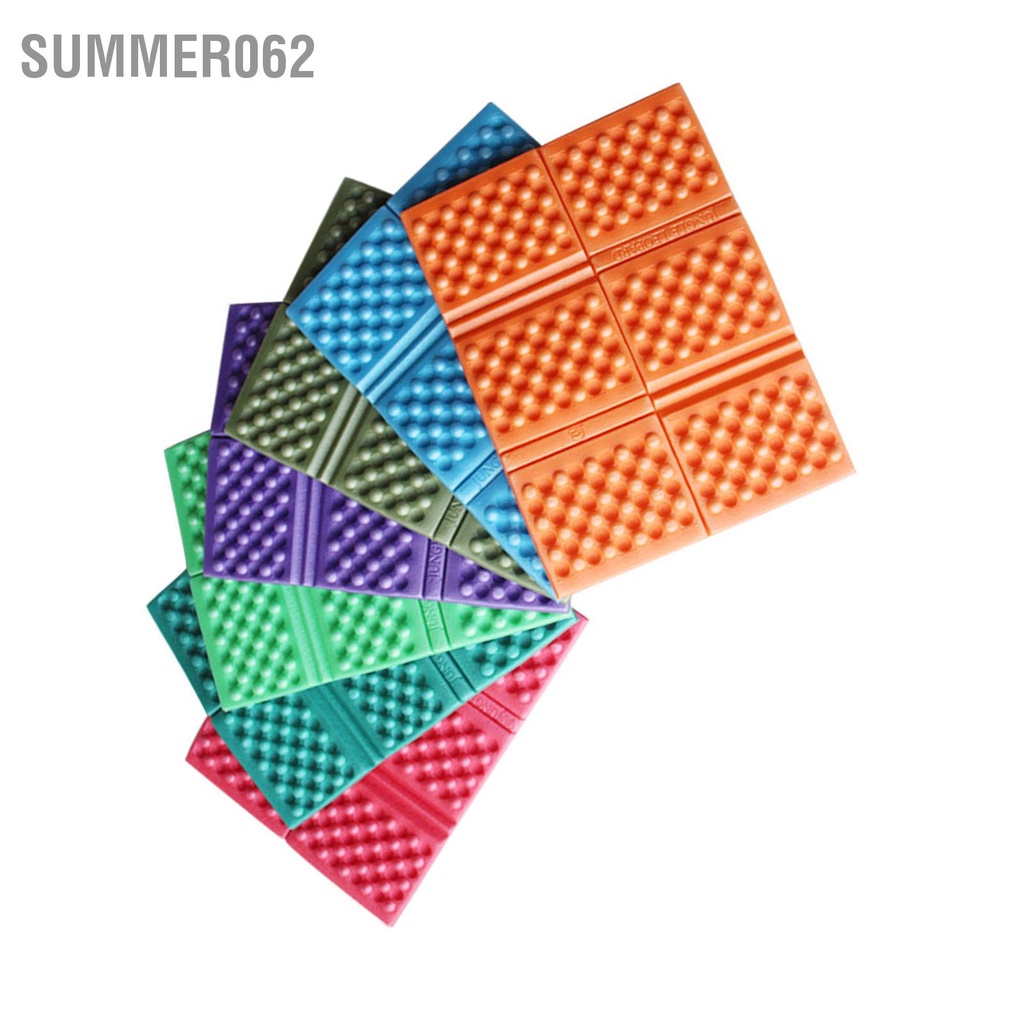 Summer062 Đệm xốp di động có thể gập lại ngoài trời ngồi Beehive 6 gấp cho đi bộ đường dài