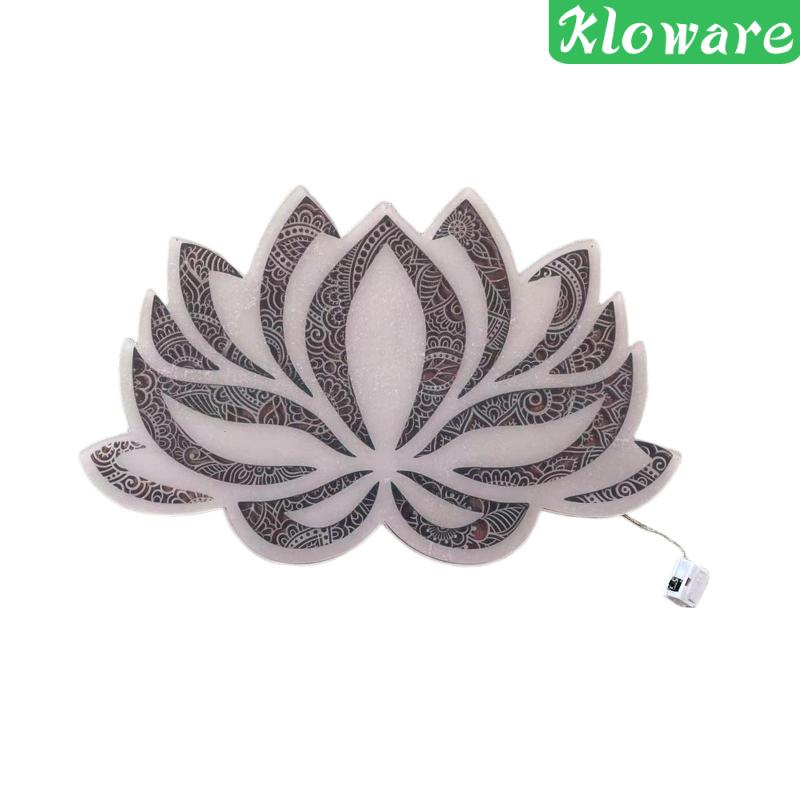 [Kloware] Đèn Ngủ Hình Hoa Sen Vẽ Đầu Giường Phòng Bếp Phòng Trẻ Em